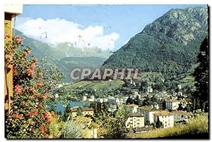 Carte Postale Moderne Lugano Paradiso Monte San Salvatore