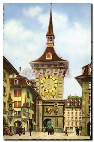 Carte Postale Moderne Berne La Tour De I'Horloge