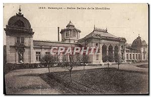 Carte Postale Ancienne Besancon Bains Salins de la Mouillere