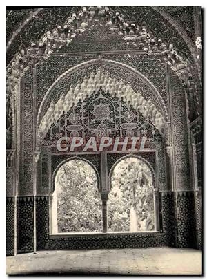 Carte Postale Moderne Granada Alhambra Mirador De La Sultana Lindaraja