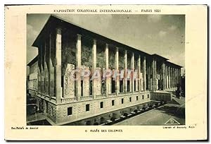 Carte Postale Ancienne Exposition Coloniale Internationale Paris 1931 Musee des Colonies