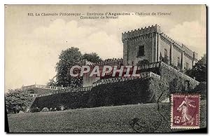 Carte Postale Ancienne La Charente Pittoresque Environs d'Angouleme Château de Fleurac Commune de...