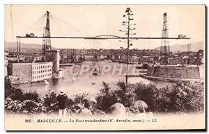 Carte Postale Ancienne Marseille Le Pont Transbordeur