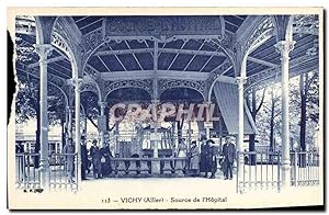 Carte Postale Ancienne Vichy Source de l'hopital