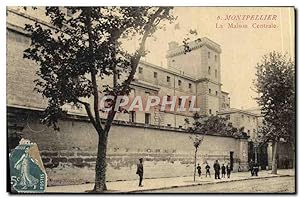 Carte Postale Ancienne Montpellier La Maison Centrale Prison