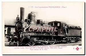 Carte Postale Ancienne Train Locomotive Machine 030 729