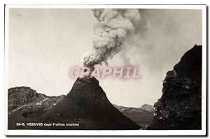 Carte Postale Ancienne Volcan Vesuvio dopo l'ultima eruzione