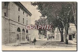 Carte Postale Ancienne Draguignan Maison d'Arret Prison