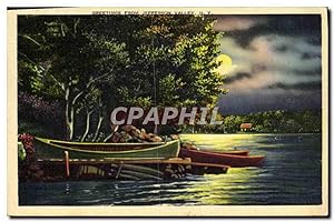 Carte Postale Ancienne Indiens Jefferson Valley NY