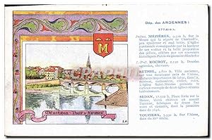 Carte Postale Ancienne Ardennes Mezieres