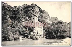 Carte Postale Ancienne Les Gorges Du Tarn Château De La Caze
