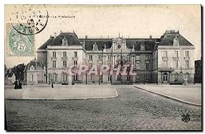 Carte Postale Ancienne Troyes La préfecture