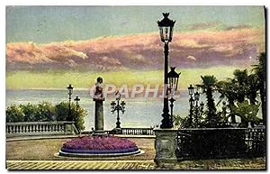 Carte Postale Ancienne Monte Carlo Les terrasses du casino Effet de soleil