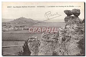 Carte Postale Ancienne Vesoul Le Sabot de Frotey et la Motte
