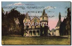 Carte Postale Ancienne Châteauroux Château du Parc