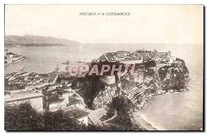 Carte Postale Ancienne Monaco Et La Condamine