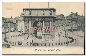 Carte Postale Ancienne Marseille La Porte D'Aix
