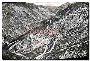 Carte Postale Moderne En parcourant Les Gorges Du Tarn La Malene a l'Aven Armand et la vallée du ...