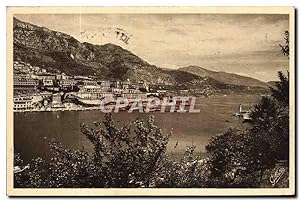 Carte Postale Ancienne Monte Carlo vue générale