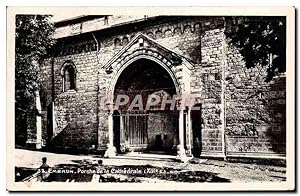 Carte Postale Ancienne Embrun Porche de la Cathédrale