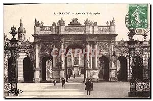 Carte Postale Ancienne Nancy Arc de Triomphe