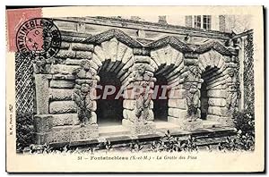 Carte Postale Ancienne Fontainebleau La Grotte Des Pins