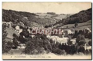 Carte Postale Ancienne Plombieres Panorama
