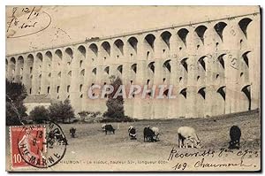 Carte Postale Ancienne Chaumont Le Viaduc