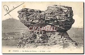 Carte Postale Ancienne Vesoul Les Rochers De Frottey Le Sabot