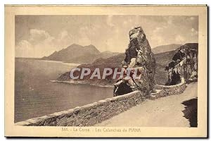 Carte Postale Ancienne La Corse Les Calanches De Piana
