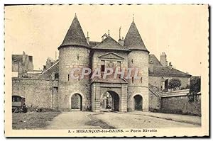 Carte Postale Ancienne Besancon les Bains Porte Rivotte