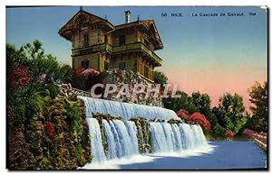 Carte Postale Ancienne Nice La Cascade De Gairaut
