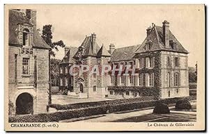 Carte Postale Ancienne Chamarande Le Château de Gillevoisin