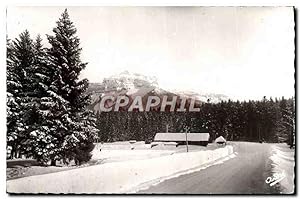 Carte Postale Moderne Route Dans Les Alpes
