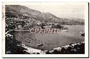 Carte Postale Ancienne Monte Carlo vue d'ensemble
