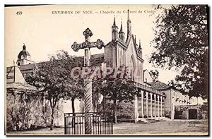 Carte Postale Ancienne Environs De Nice Chapelle Du Convent De Cimies