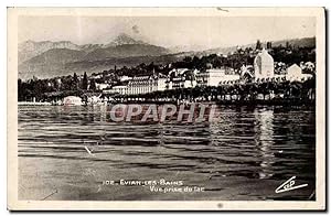 Carte Postale Moderne Evian Les Bains vue Prise Du Lac