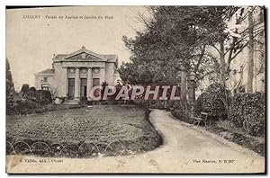 Carte Postale Ancienne Cholet Palais Du Justice Et Jardin Du Mail