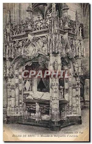 Carte Postale Ancienne Eglise De Brou Mausolee De Marguerite D'Autriche