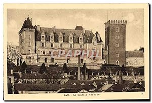 Carte Postale Ancienne Pau Le Château Henri IV