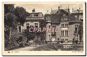 Carte Postale Ancienne Vichy Pavillon Sevigne