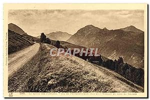 Carte Postale Ancienne Route des Pyrenees Col de Peyresourde Versant et fond du Louron