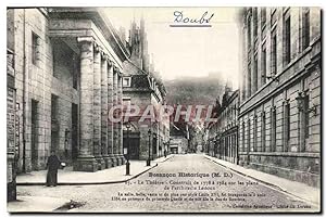 Carte Postale Ancienne Besancon Historique Le Théâtre