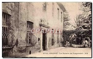 Carte Postale Ancienne Grasse La Maison De Fragonard