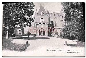 Carte Postale Ancienne Environs de Vichy Château de Maulmont