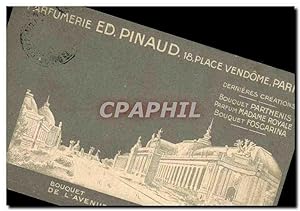 Carte Postale Ancienne Parfumerie Ed Pinaud Place Vendome Paris Bouquet de l'Avenue Nicolas II Ex...