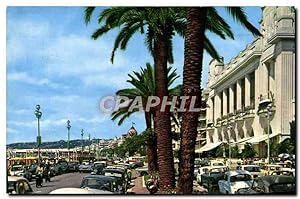 Carte Postale Moderne Nice Le palais de la Mediterranee et la promenade des Anglais