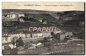 Carte Postale Ancienne Cartes Postales S Farges Rue Victor Hugo Lyon Chamelet vue panoramique a r...