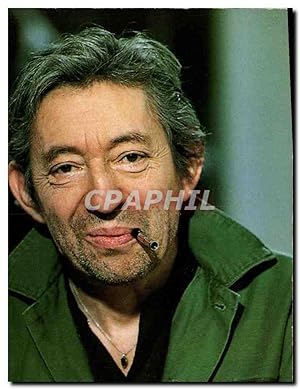 Carte Postale Moderne Serge Gainsbourg