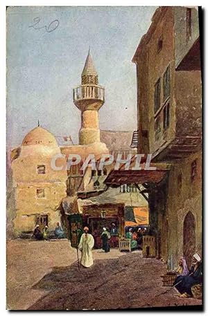 Carte Postale Ancienne Fantaisie Orientalisme